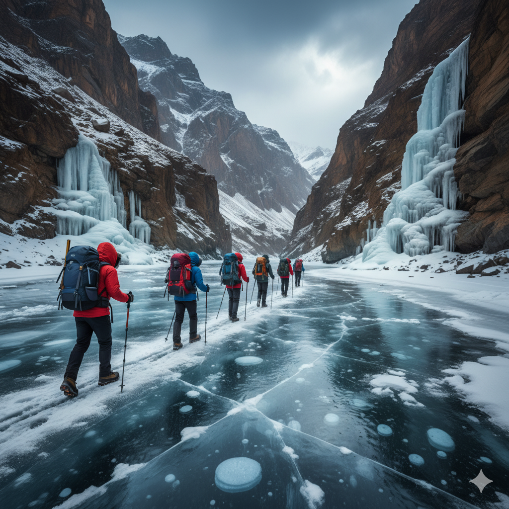 Chadar Trek - Zanskar Valley